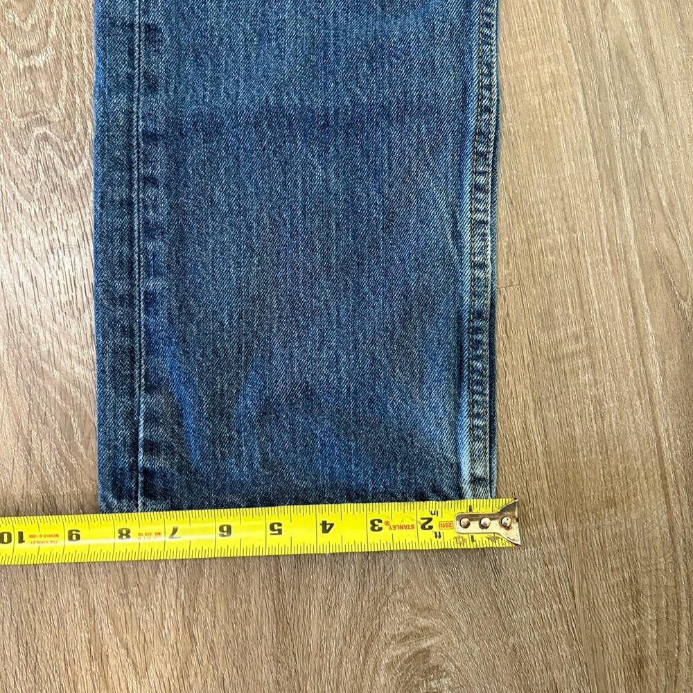 Levi’s 505 Men’s Straight Leg Jeans Blue Denim – Size 34 x 34 Classic USA Style - Picture 5 of 14